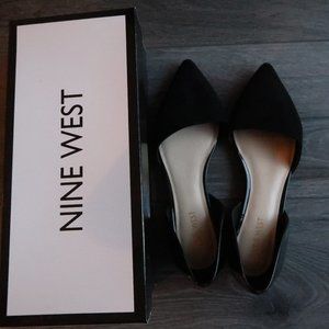 [New] Nine West Flats Black